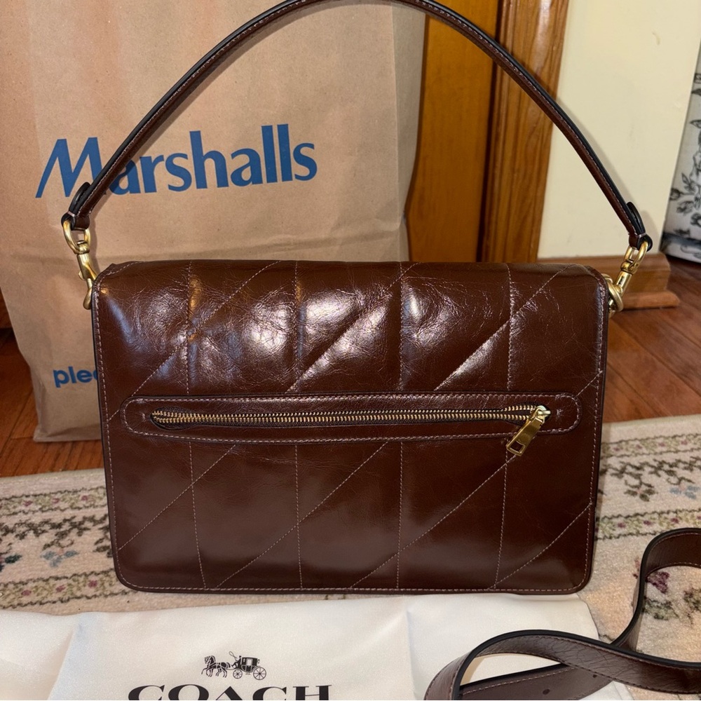 COACH Chain Tabby Shoulder Bag 30 - Picture 3 of 8